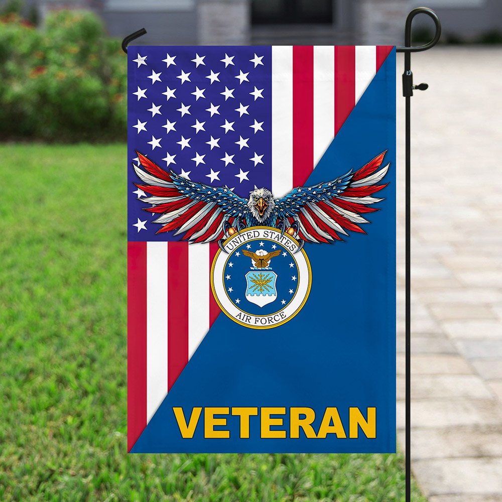 United States Air Force American Veteran US Flag