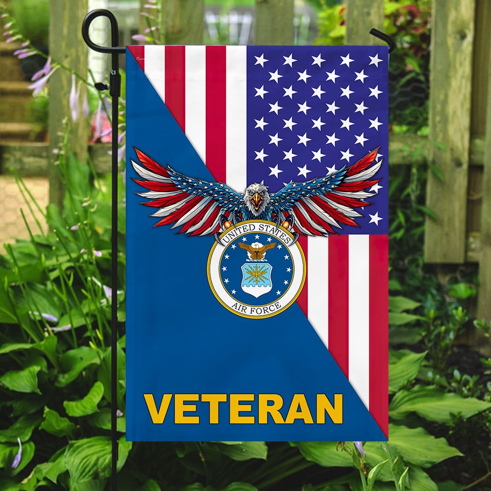 United States Air Force American Veteran US Flag