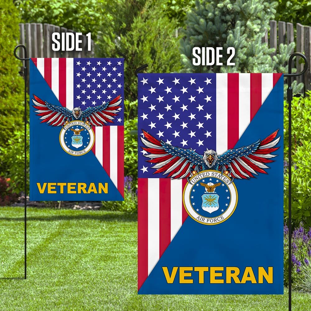 United States Air Force American Veteran US Flag