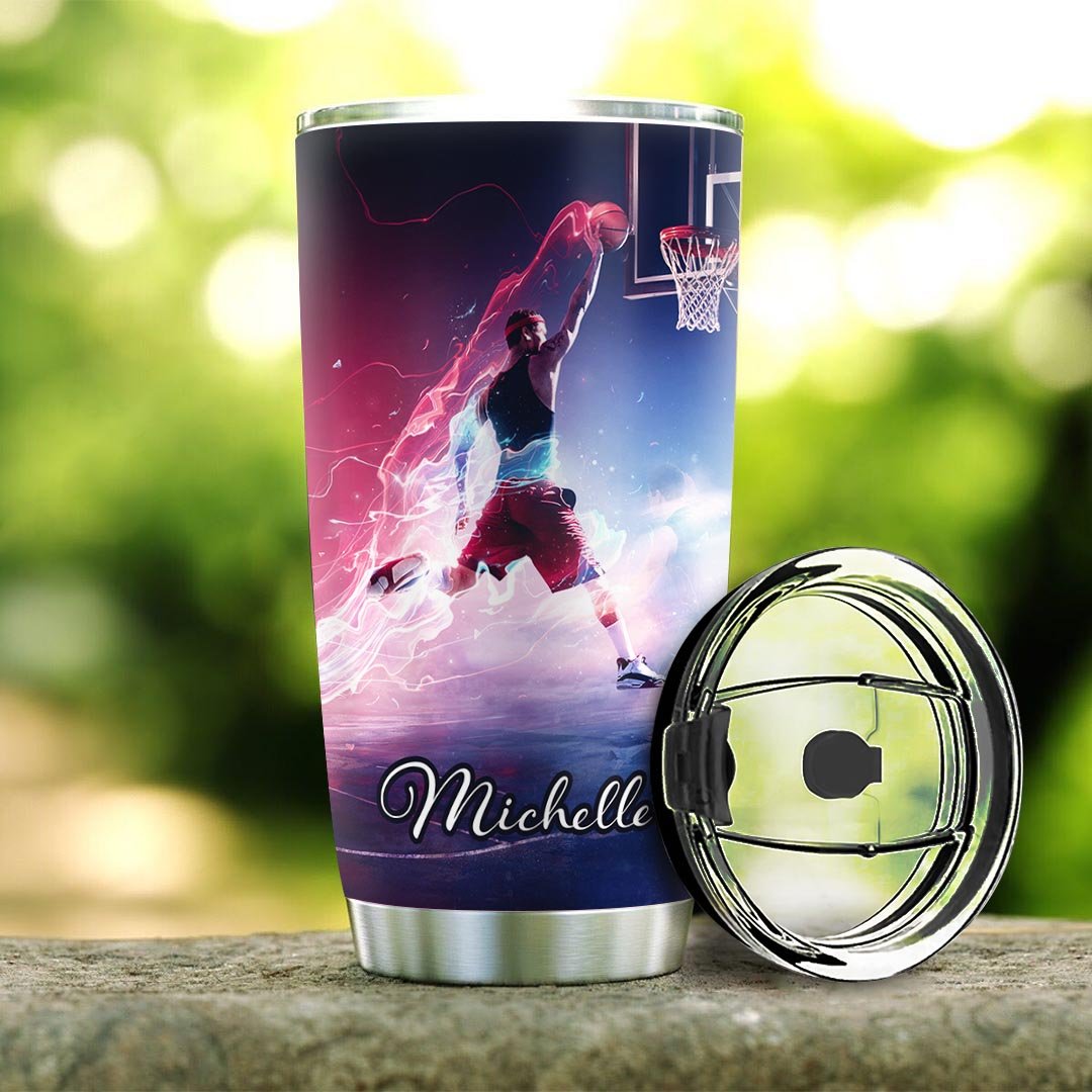 To Basketball Son Personalized MDA0411013 Stainless Steel Tumbler - MostSuit