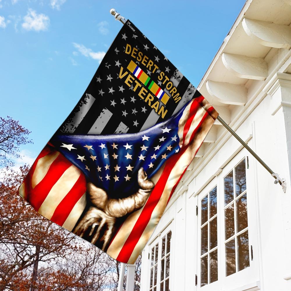 Desert Storm Veteran Flag