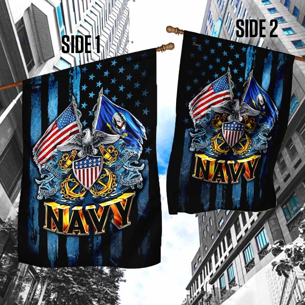 United States Navy American Flag