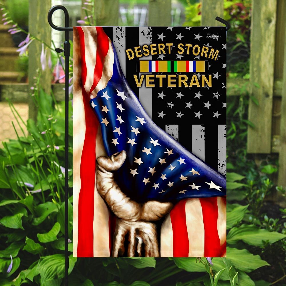 Desert Storm Veteran Flag
