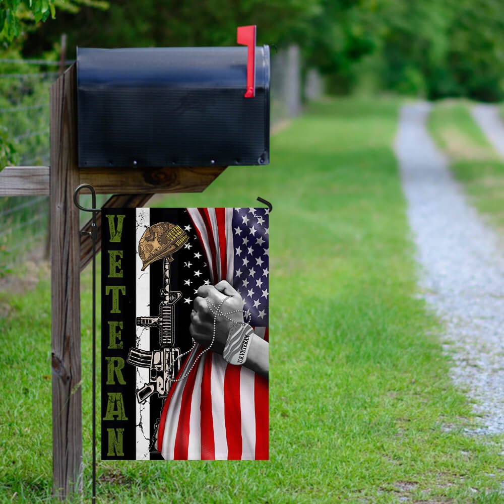 Forever The Title U.S Veteran Flag