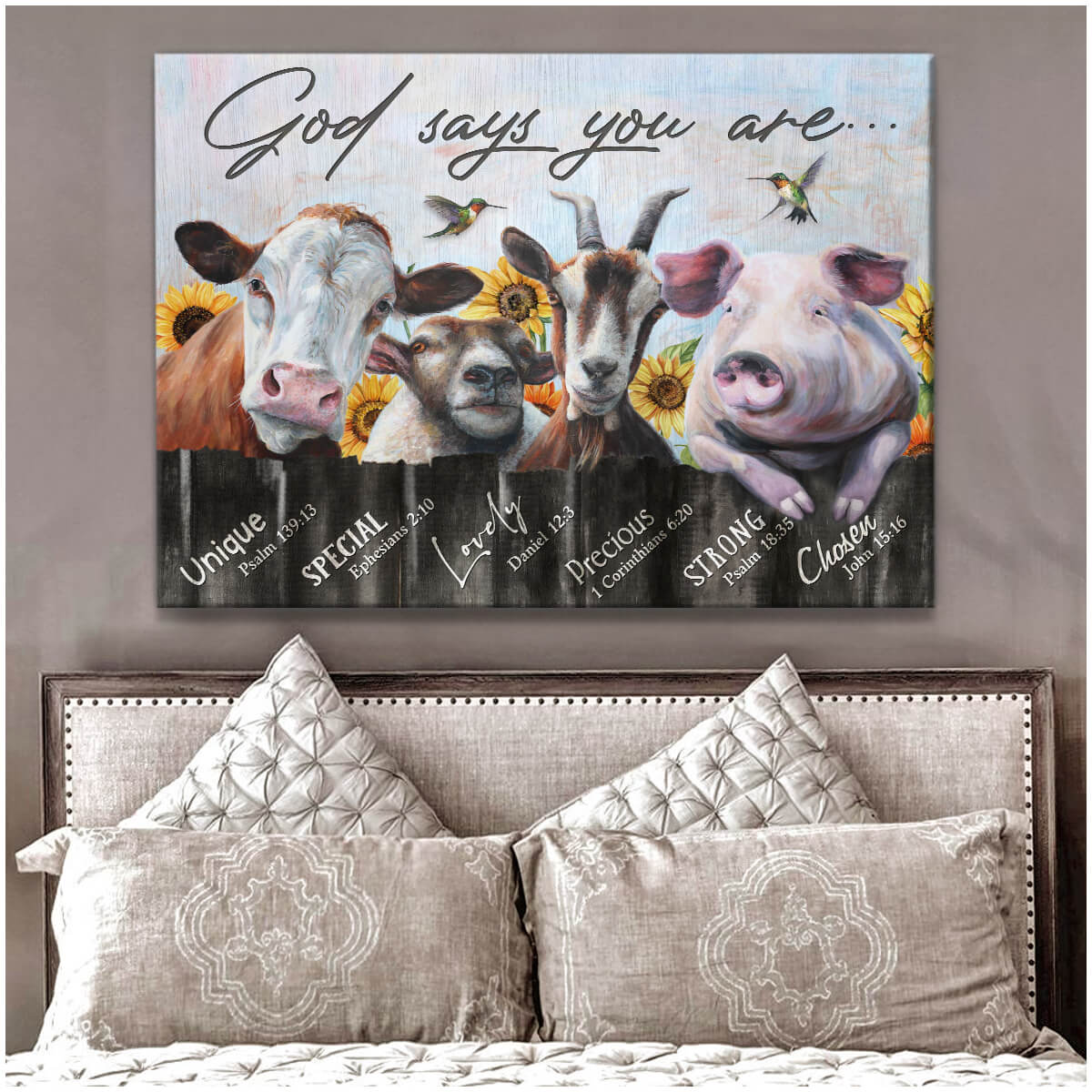 Canvas  Farm  God Says You Are