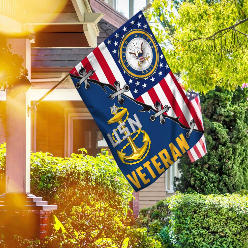 United States Navy Veteran Flag