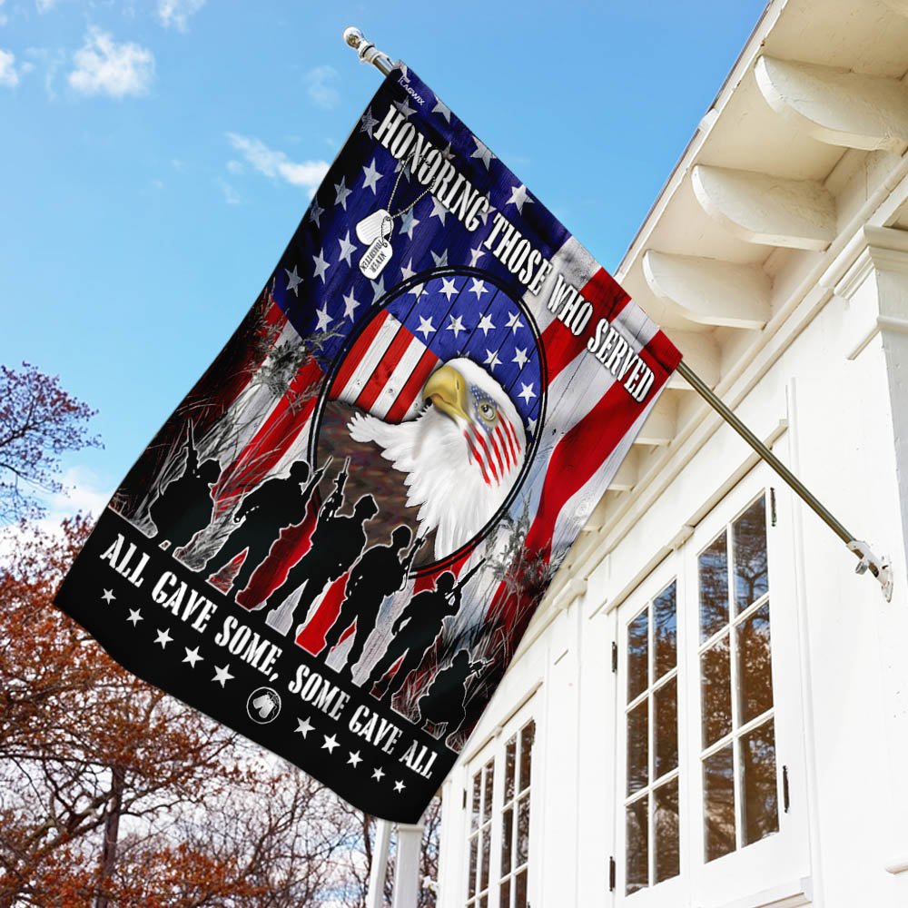 Military Honor Veteran Patriotic Flag