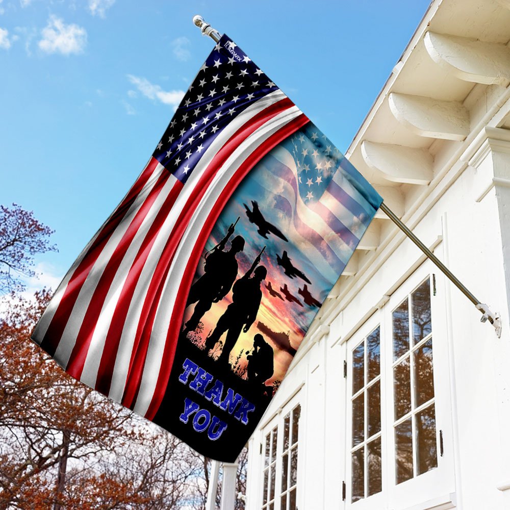 Veteran - Thank You Flag