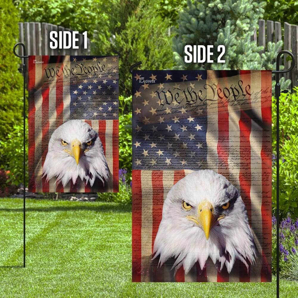 American Eagle Patriot. We The People Flag