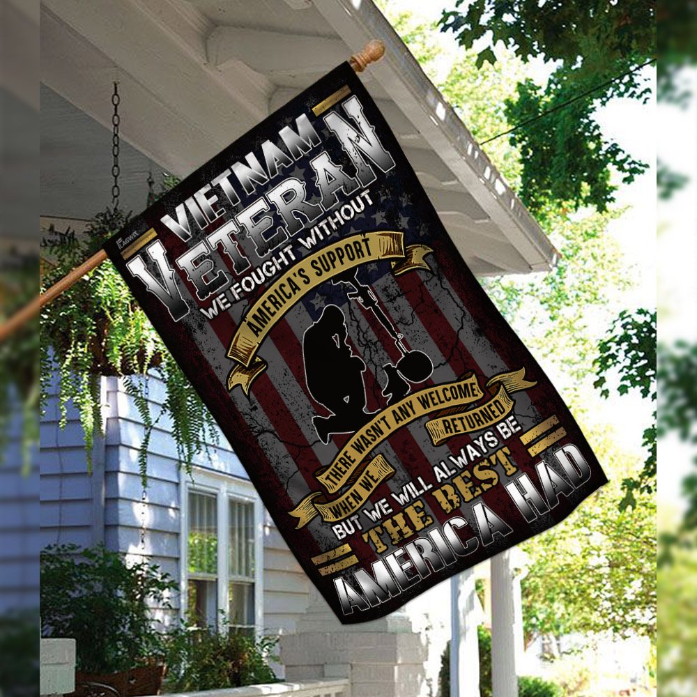 Vietnam Veterans American US Flag