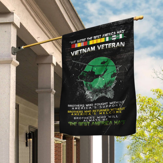 Proud Vietnam Veteran Flag