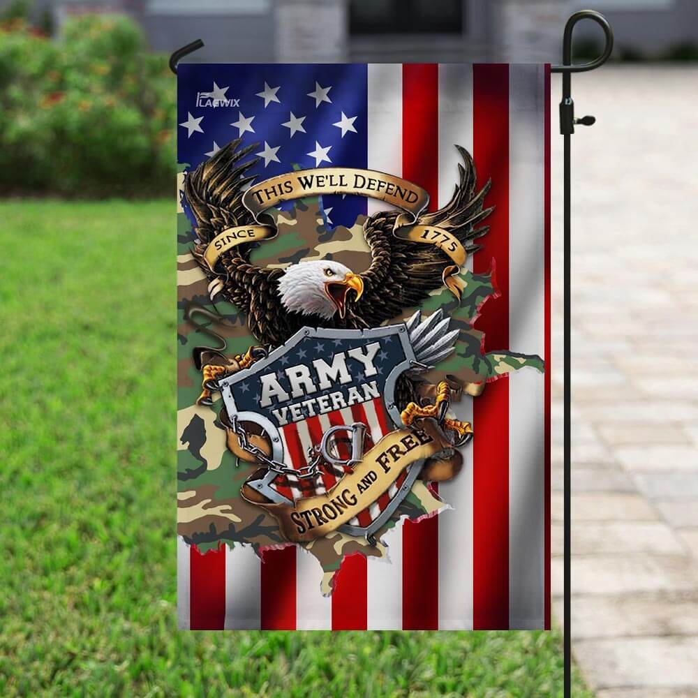 United States Army Veteran. Since 1775 This We’ll Defend Flag