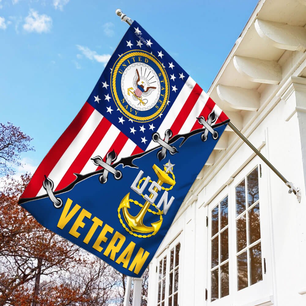 United States Navy Veteran Flag
