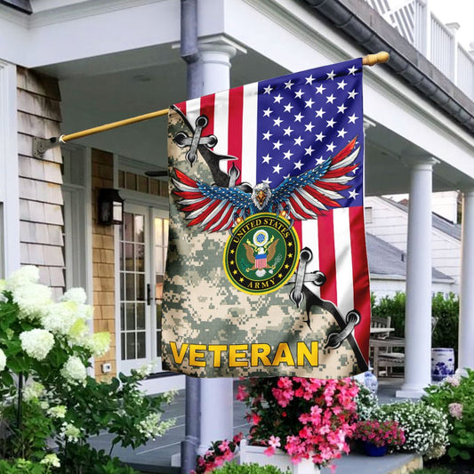 United States Army Veteran American US Flag