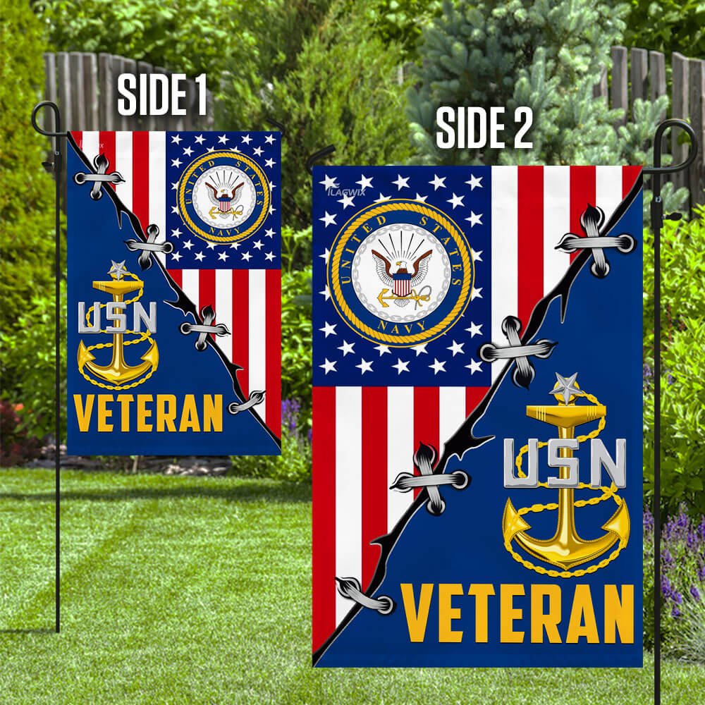 United States Navy Veteran Flag