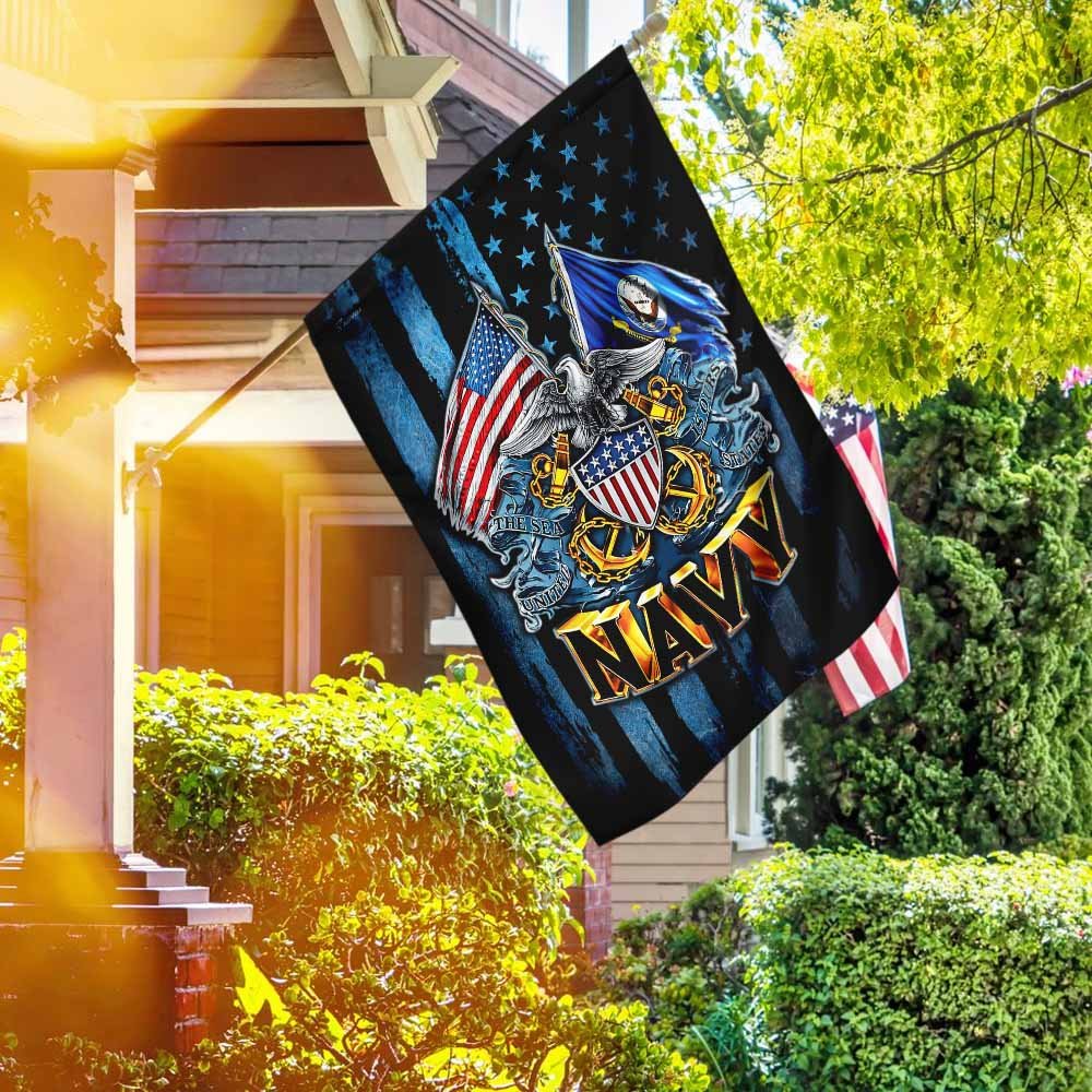United States Navy American Flag