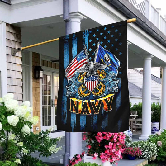 United States Navy American Flag