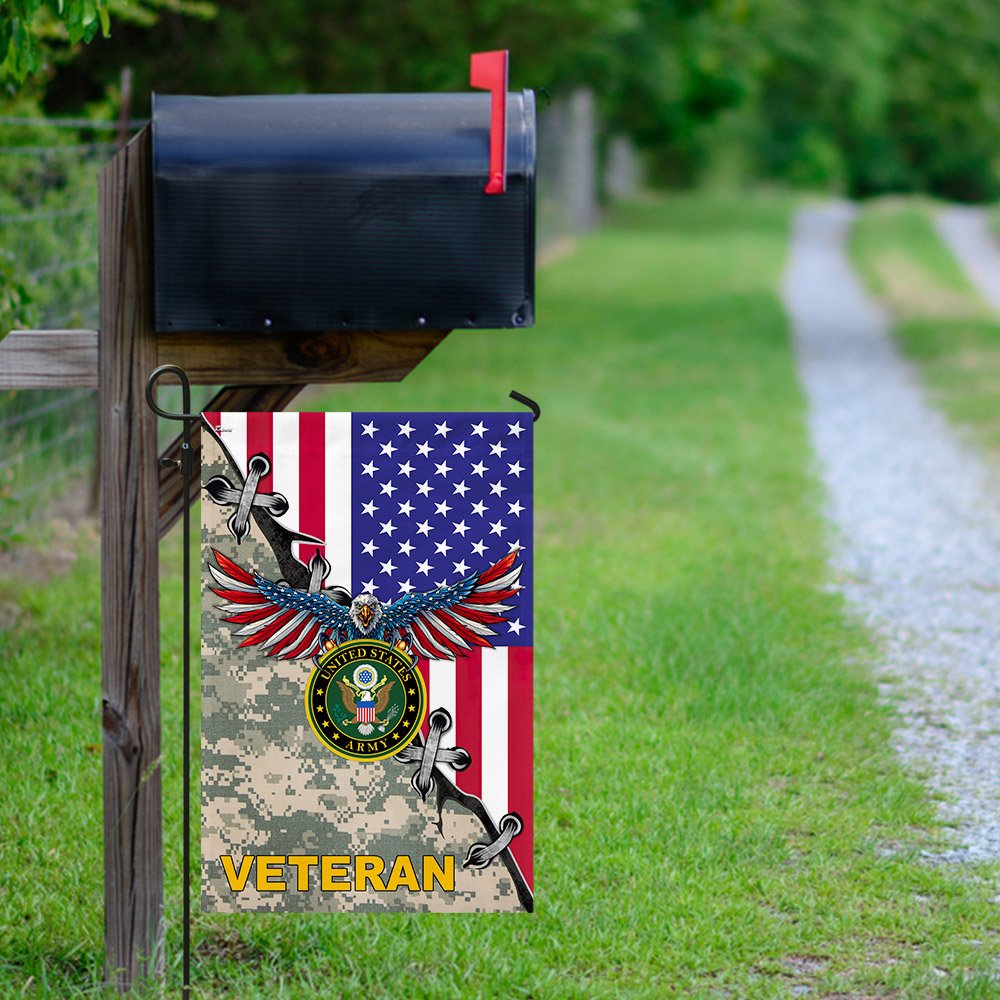 United States Army Veteran American US Flag