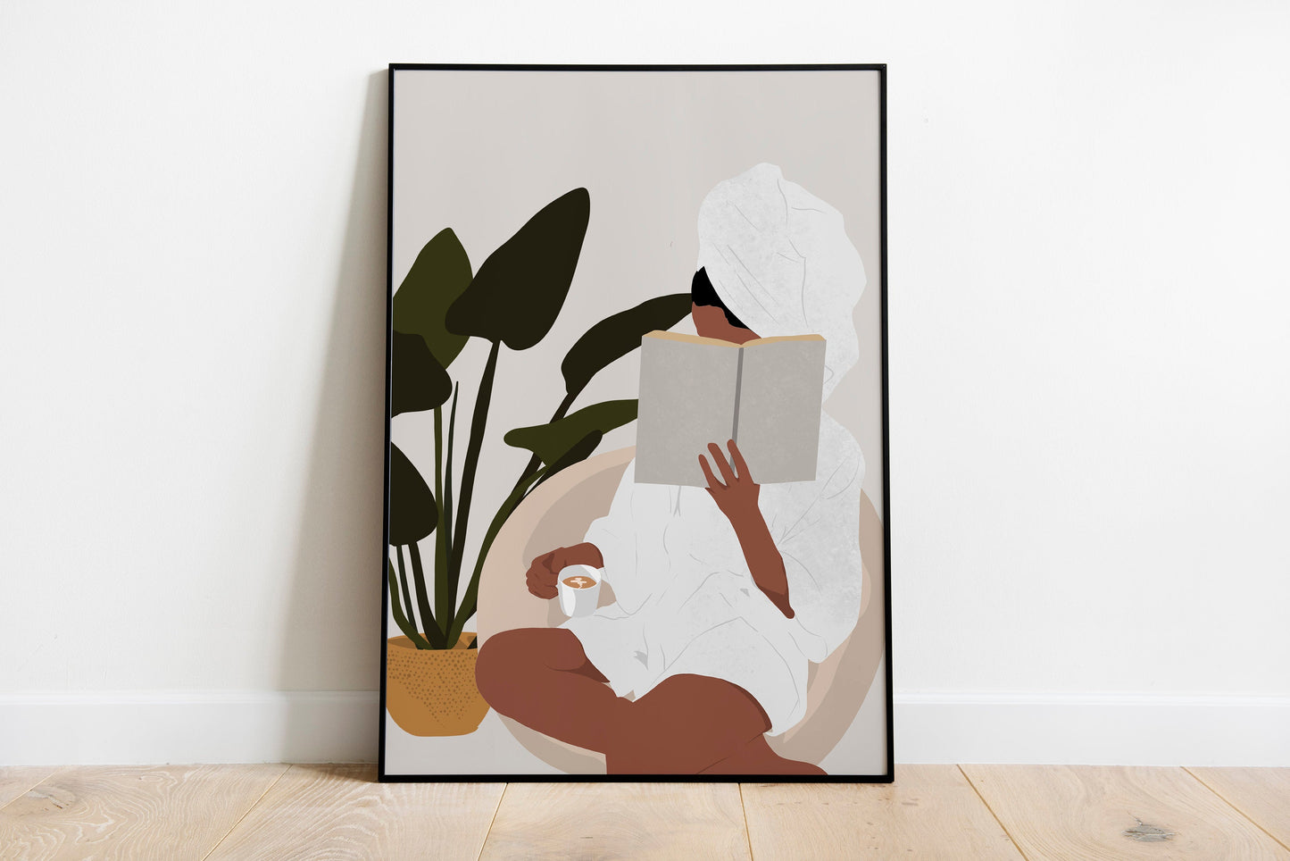 Black Woman Art, African Woman Art, Black Girl Poster, Black Girl Print, African Poster, Fashion Art, Boho Art.