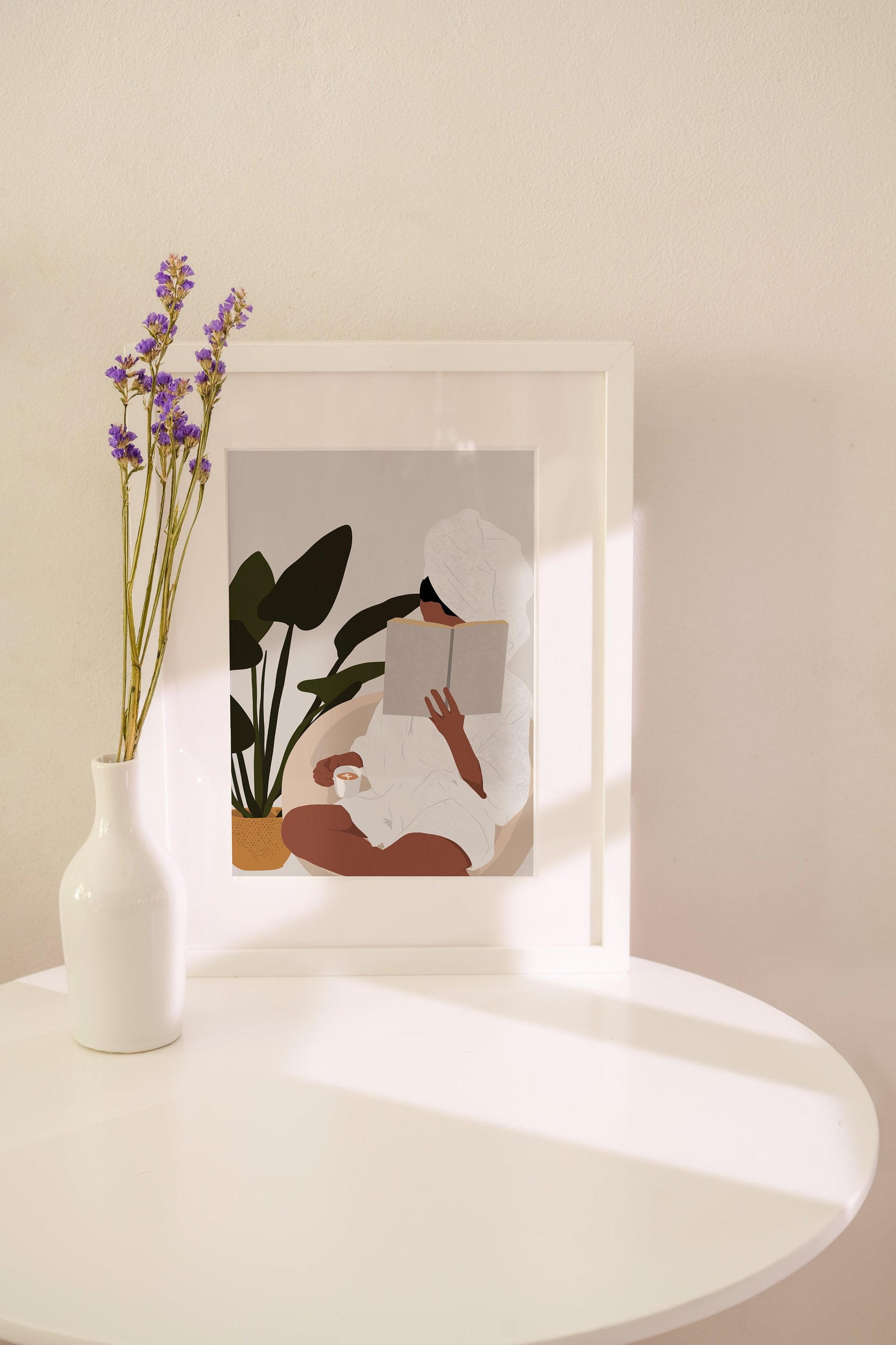 Black Woman Art, INSTANT DOWNLOAD, African Woman Art, Black Girl Wall Art, Black Girl Print, African Wall Art, Fashion Art, Boho Art.