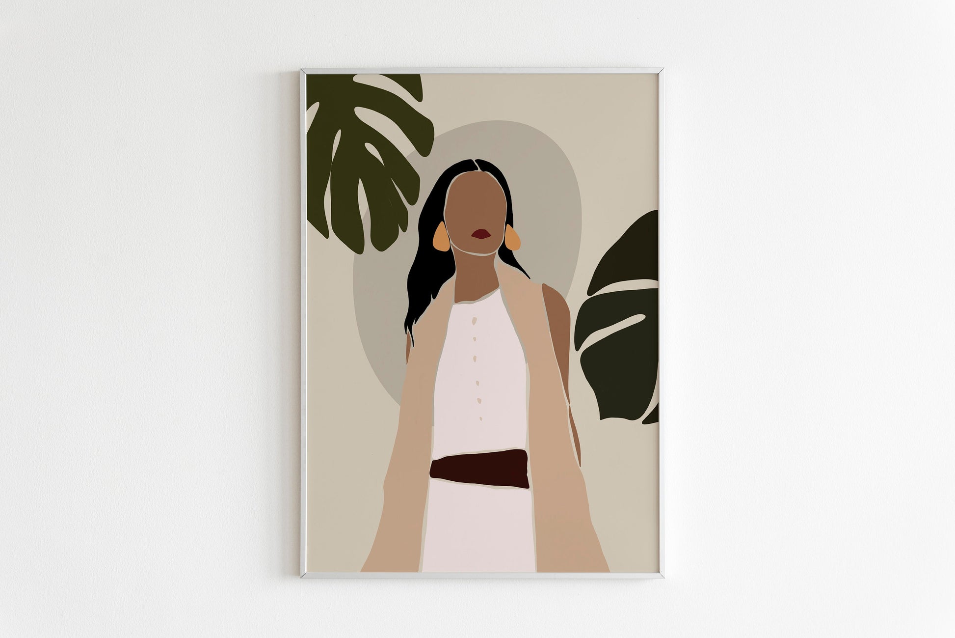 African American Art, Woman Art Print, INSTANT DOWNLOAD, Boho Wall Art, Fashion Print, Black Woman Wall Art, Black Girl Art Print, Wall.