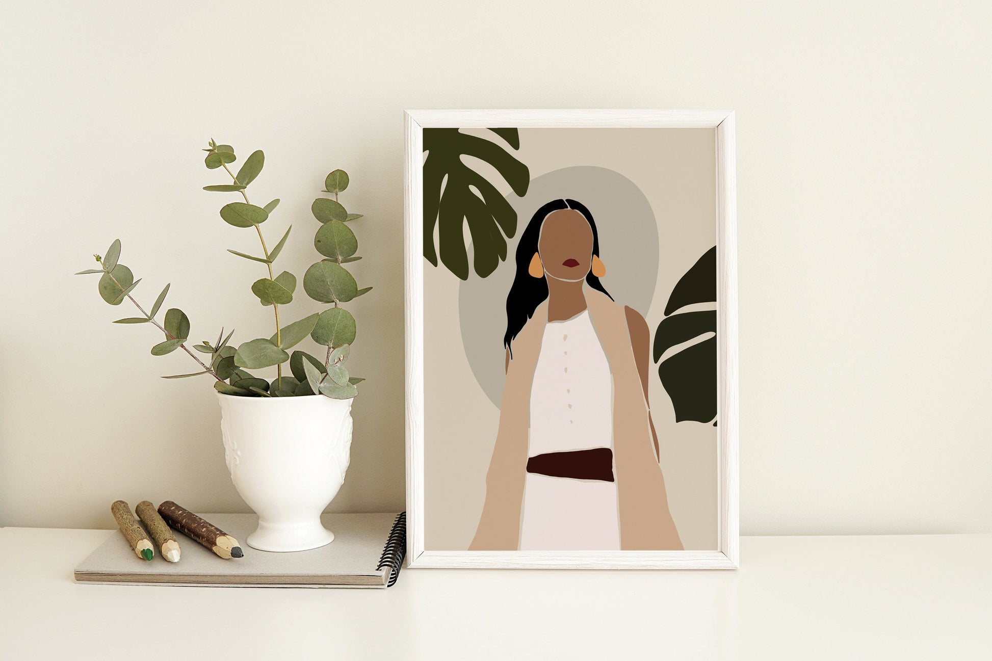 African American Art, Woman Art Print, INSTANT DOWNLOAD, Boho Wall Art, Fashion Print, Black Woman Wall Art, Black Girl Art Print, Wall.