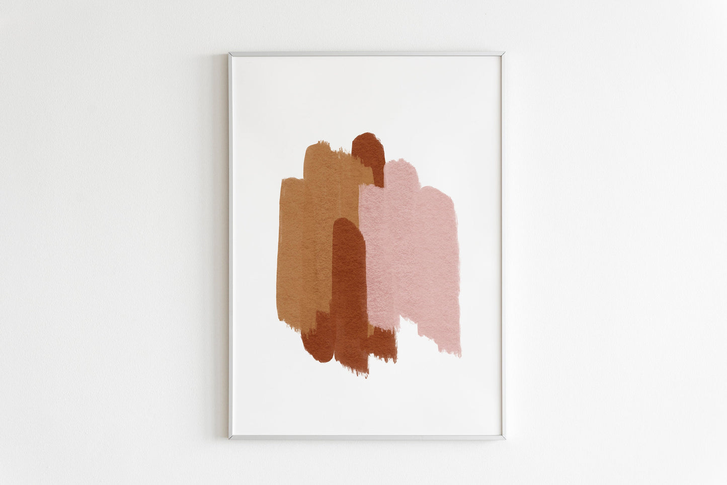 Mid Century Art Print, Boho Poster, Print, Earth Tone, Minimalist Poster.