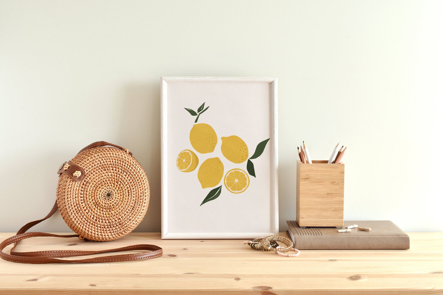 Lemon Art Printable, Kitchen Print, Modern Wall Art, Fruits Wall Art, Fruits Print Modern Art  Instant download Lemon poster
