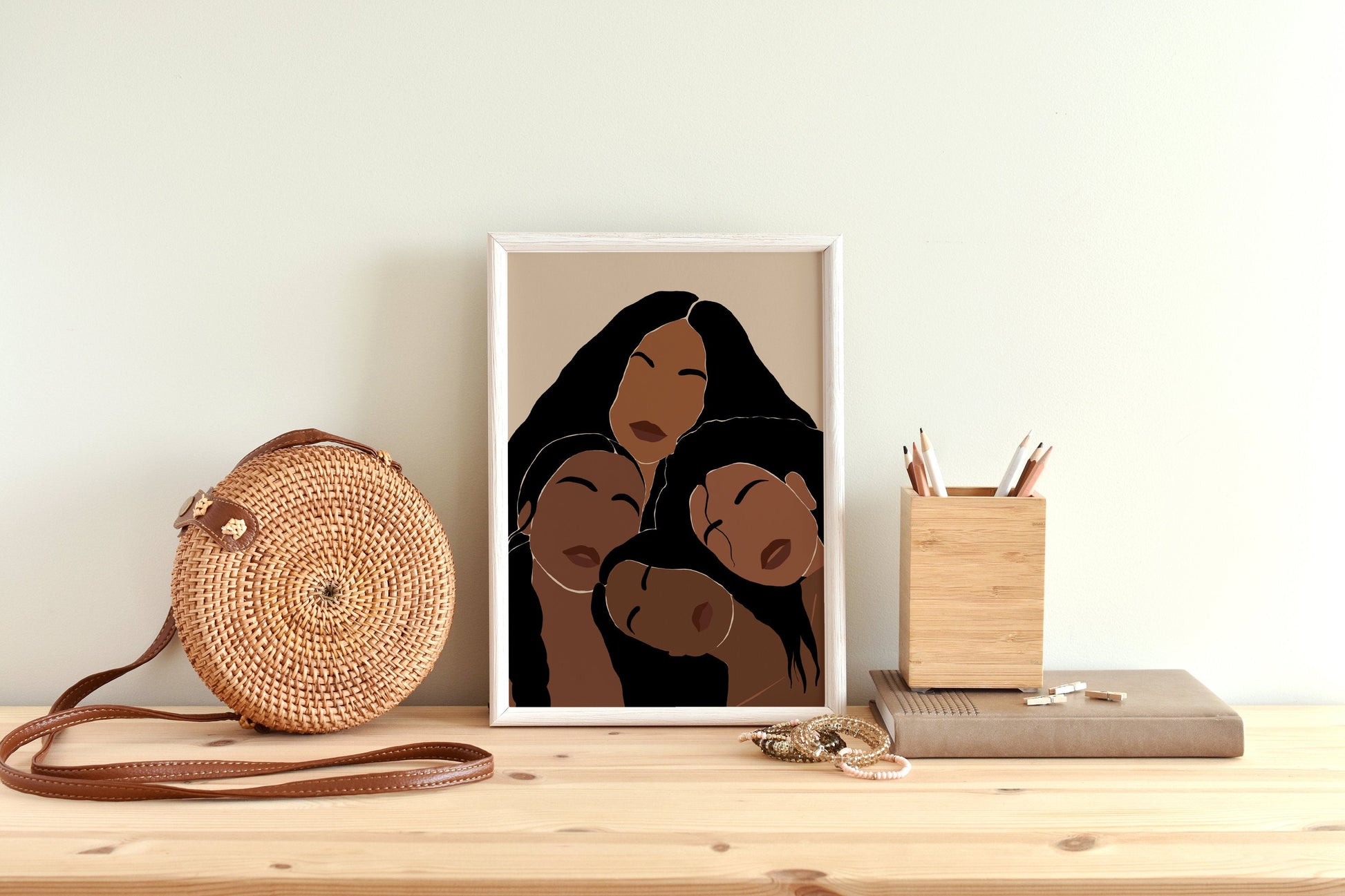 African american woman art, Black art, Black woman art, black girls poster, Women empire art, Black woman portrait print, Boho woman art.