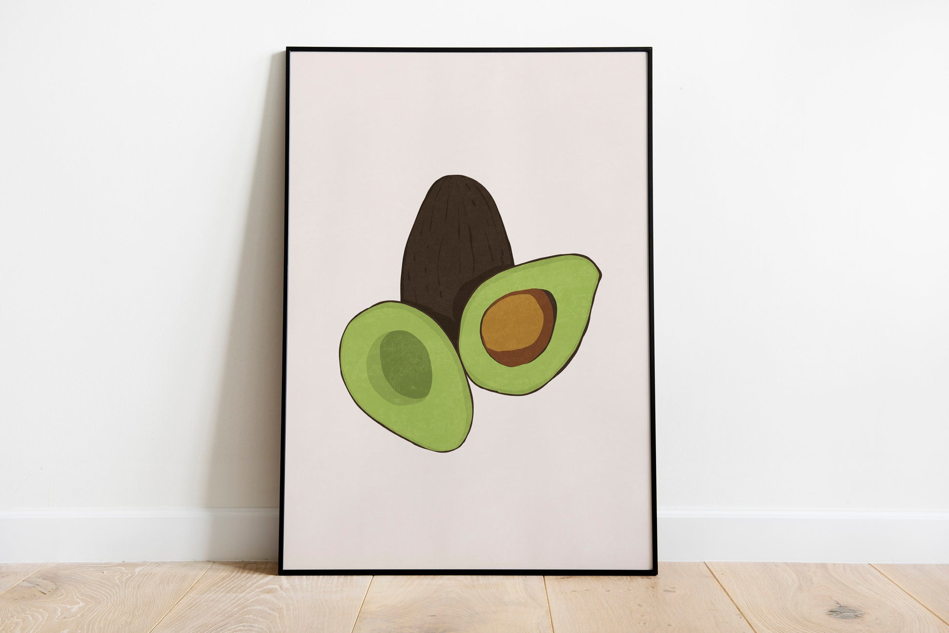 Avocado Wall Art, Kitchen Print, Avocado Print, Modern art, Kitchen Art, Fruits Wall Art, Fruits Print, Avocado Poster, INSTANT DOWNLOAD.