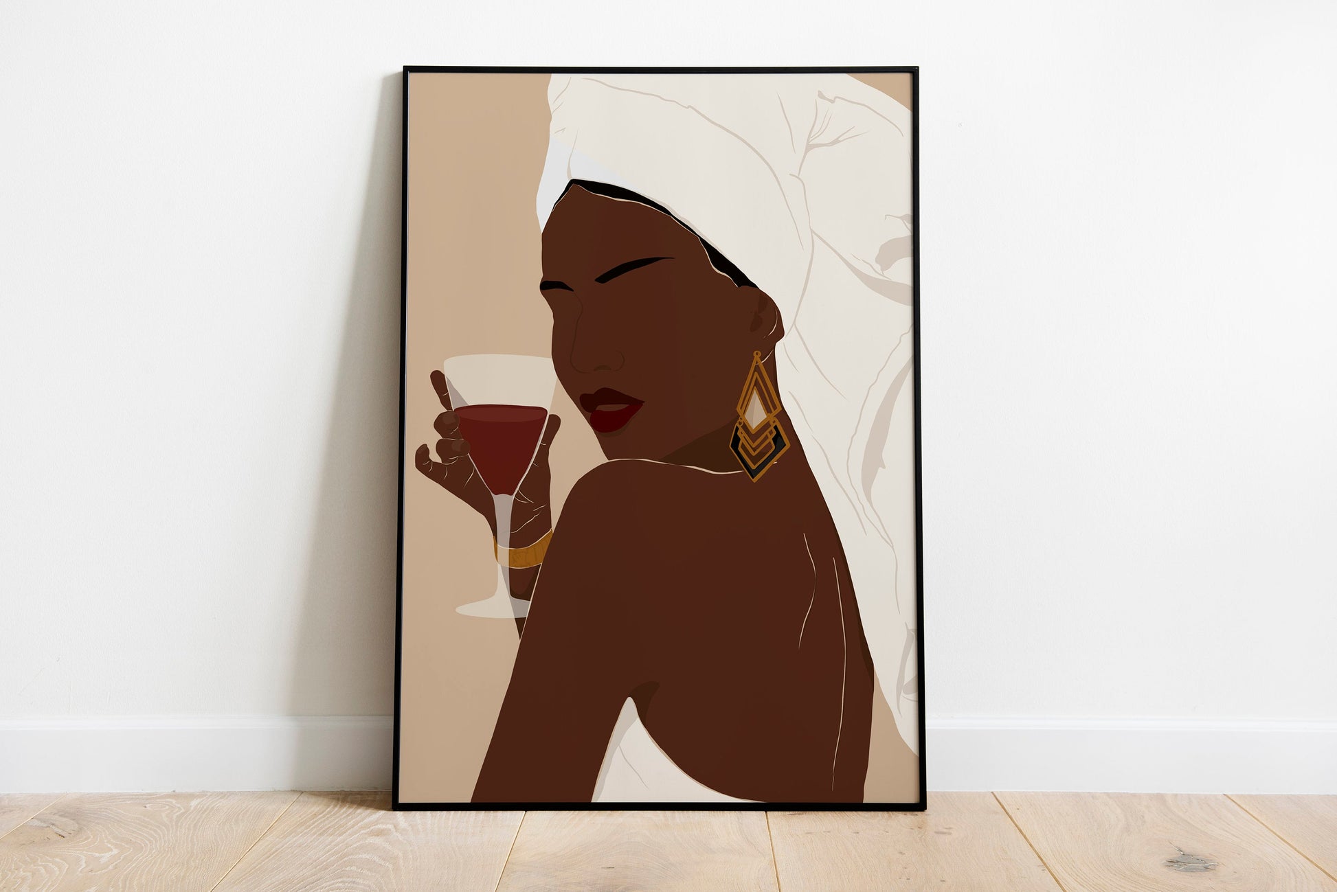 Black art, Fashion woman art, Black women art, African woman wall art, African American art, Modern Art, Woman poster, Boho woman wall art.
