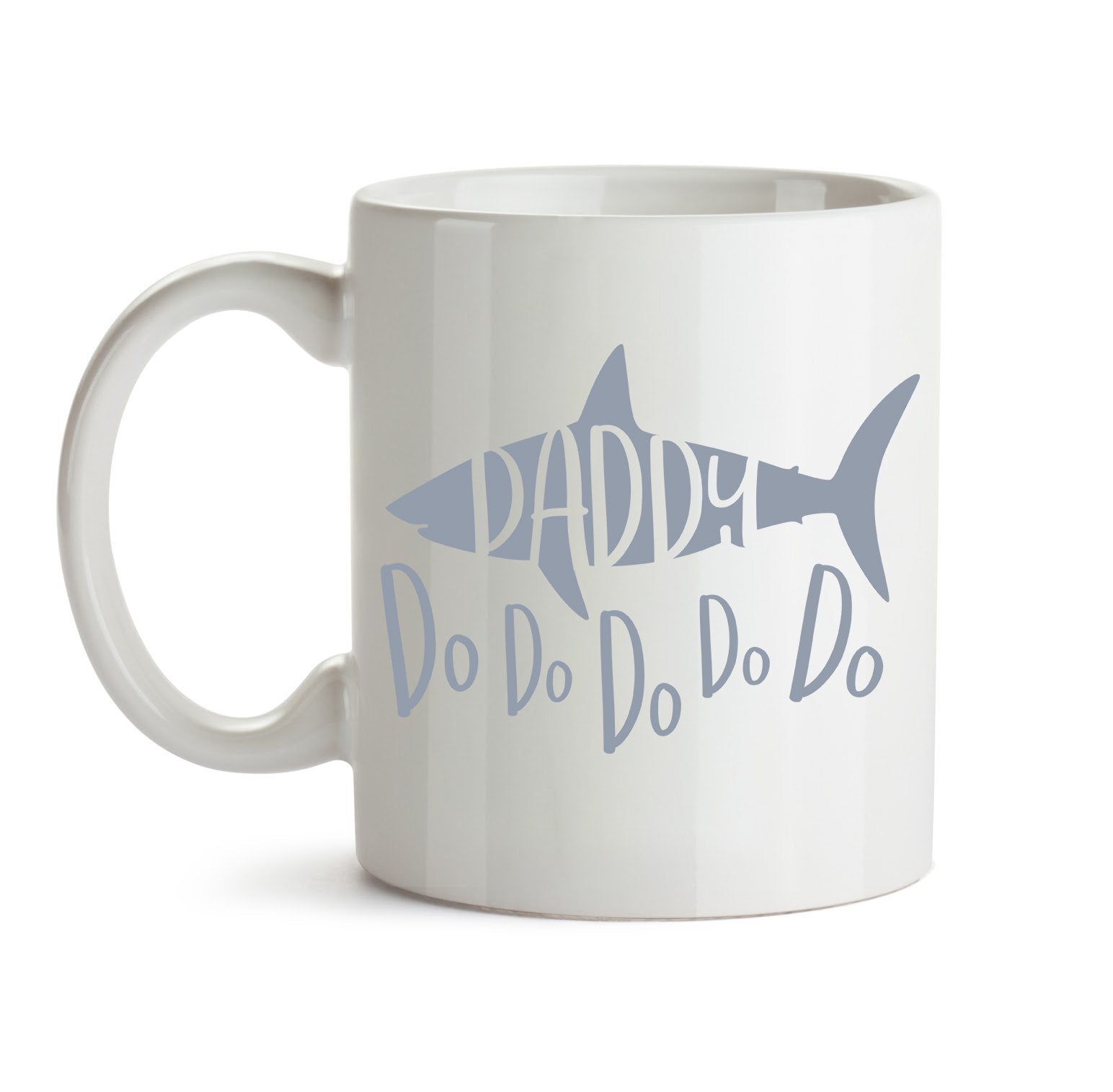 Daddy Shark Mug, Dad Shark Gift, Father Funny Mug, Father's Day Gift, Gift For Dad, Birthday Present For Dad, Shark Doo Doo Mug , Coffee Cup