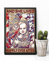 Girl Loves Owl And She Lived Happily Ever After Poster Vintage Room Home Decor Wall Art Gifts Idea - Mostsuit