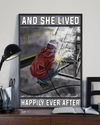 Welder Poster and She Lived Happily Ever After Vintage Room Home Decor Wall Art Gifts Idea - Mostsuit