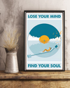 Music Girl Vinyl Record Poster Lose Your Mind Find Your Soul Vintage Room Home Decor Wall Art Gifts Idea - Mostsuit