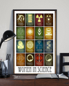 Women In Science Poster Vintage Room Home Decor Wall Art Gifts Idea - Mostsuit