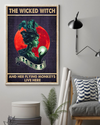 The Wicked Witch And Her Monkey Poster Vintage Room Home Decor Wall Art Gifts Idea - Mostsuit