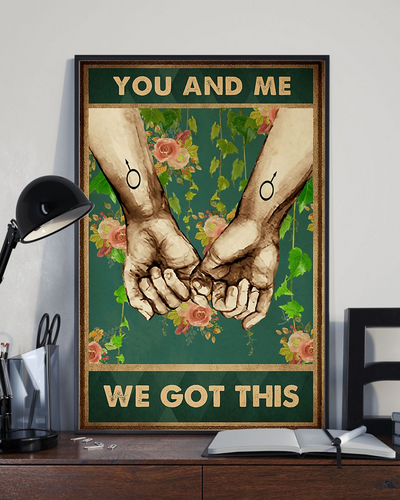 LGBT Pinky Promise Canvas Prints You And Me We Got This Vintage Wall Art Gifts Vintage Home Wall Decor Canvas - Mostsuit