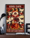 Cat Cooking Canvas Prints Cool Cats This Cat Can Cook Vintage Wall Art Gifts Vintage Home Wall Decor Canvas - Mostsuit