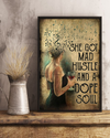 Girl Music And Wine She Got Mad Hustle And A Dope Soul Poster Vintage Room Home Decor Wall Art Gifts Idea - Mostsuit