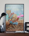 Flamingo Book Loves Canvas Prints And She Lived Happily Ever After Vintage Wall Art Gifts Vintage Home Wall Decor Canvas - Mostsuit