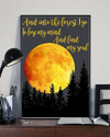 Moon Forest Poster Into The Forest I Go Lose My Mind And Find My Soul Vintage Room Home Decor Wall Art Gifts Idea - Mostsuit