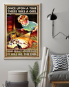 Cat Mom Cat Lovers Canvas Prints Once Upon A Time Vintage Wall Art Gifts Vintage Home Wall Decor Canvas - Mostsuit