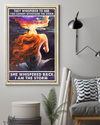 Mermaid She Whispered Back I Am The Storm Poster Vintage Room Home Decor Wall Art Gifts Idea - Mostsuit