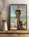 Musical Black Girl On The Beach Poster Kind Strong Successful Smart Vintage Room Home Decor Wall Art Gifts Idea - Mostsuit