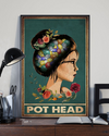 Yarn Knitting Crochet Girl Poster Pot Head Vintage Room Home Decor Wall Art Gifts Idea - Mostsuit