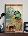 Duck Quebec Uniform Alfa Charlie Kilo Poster Vintage Room Home Decor Wall Art Gifts Idea - Mostsuit
