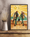 Scuba Diving Couple Canvas Prints And They Lived Happily Ever After Vintage Wall Art Gifts Vintage Home Wall Decor Canvas - Mostsuit