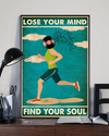 Running Lose Your Mind Find Your Soul Canvas Prints Vintage Wall Art Gifts For Runner Vintage Home Wall Decor Canvas - Mostsuit