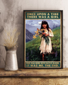 Native American Canvas Prints There Was A Girl Who Was Born With Native Blood Vintage Wall Art Gifts Vintage Home Wall Decor Canvas - Mostsuit